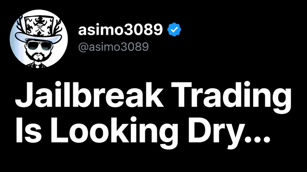 Jailbreak Trading is looking dry…