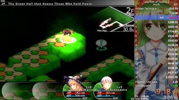Labyrinth of Touhou 2 Any% in 1:11:14.66