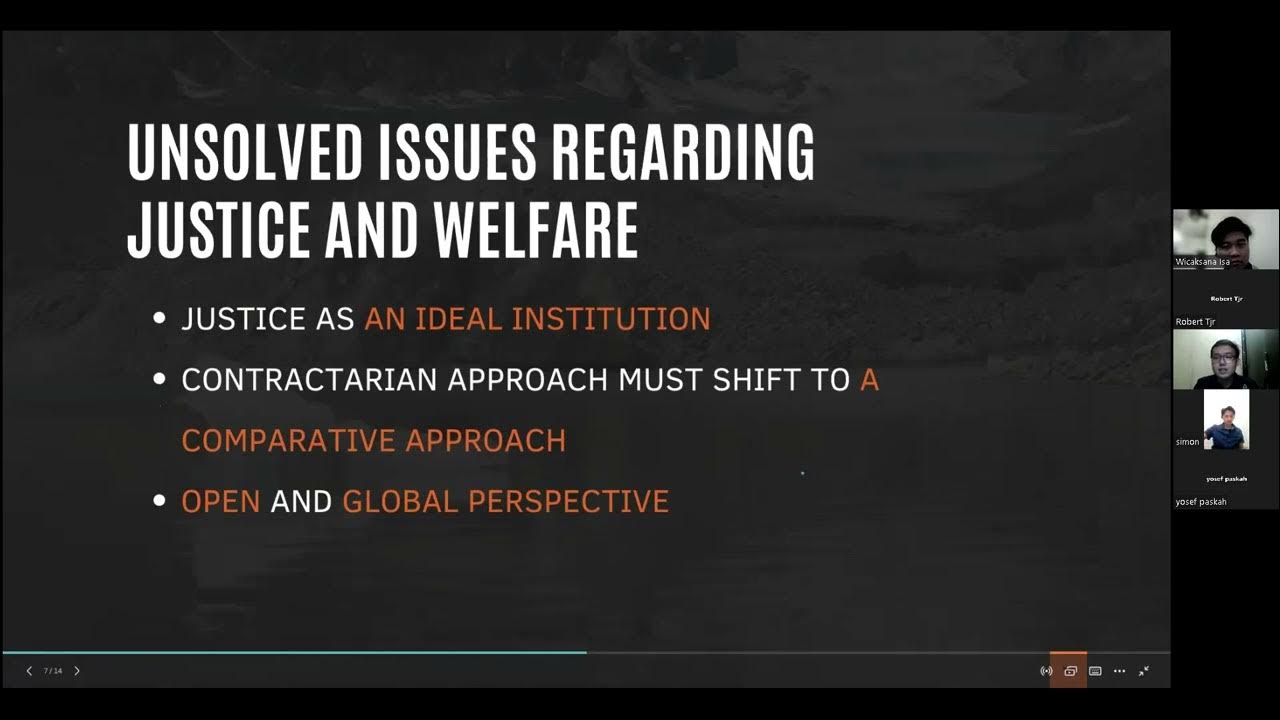 APA ITU KEADILAN? Sebuah Pendekatan Kapabilitas Amartya Sen Meninjau