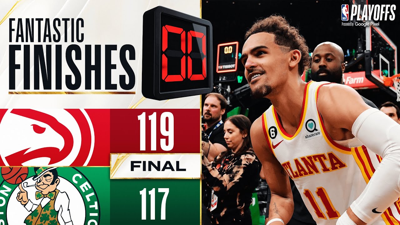 Final 3:24 MUST SEE ENDING Hawks vs Celtics - Game 5! | April 25, 2023