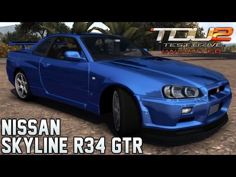 Nissan skyline test drive unlimited 2 #2