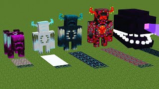 Which of the All Block and Warden Storm Mobs will generate more Colored Sculk ?