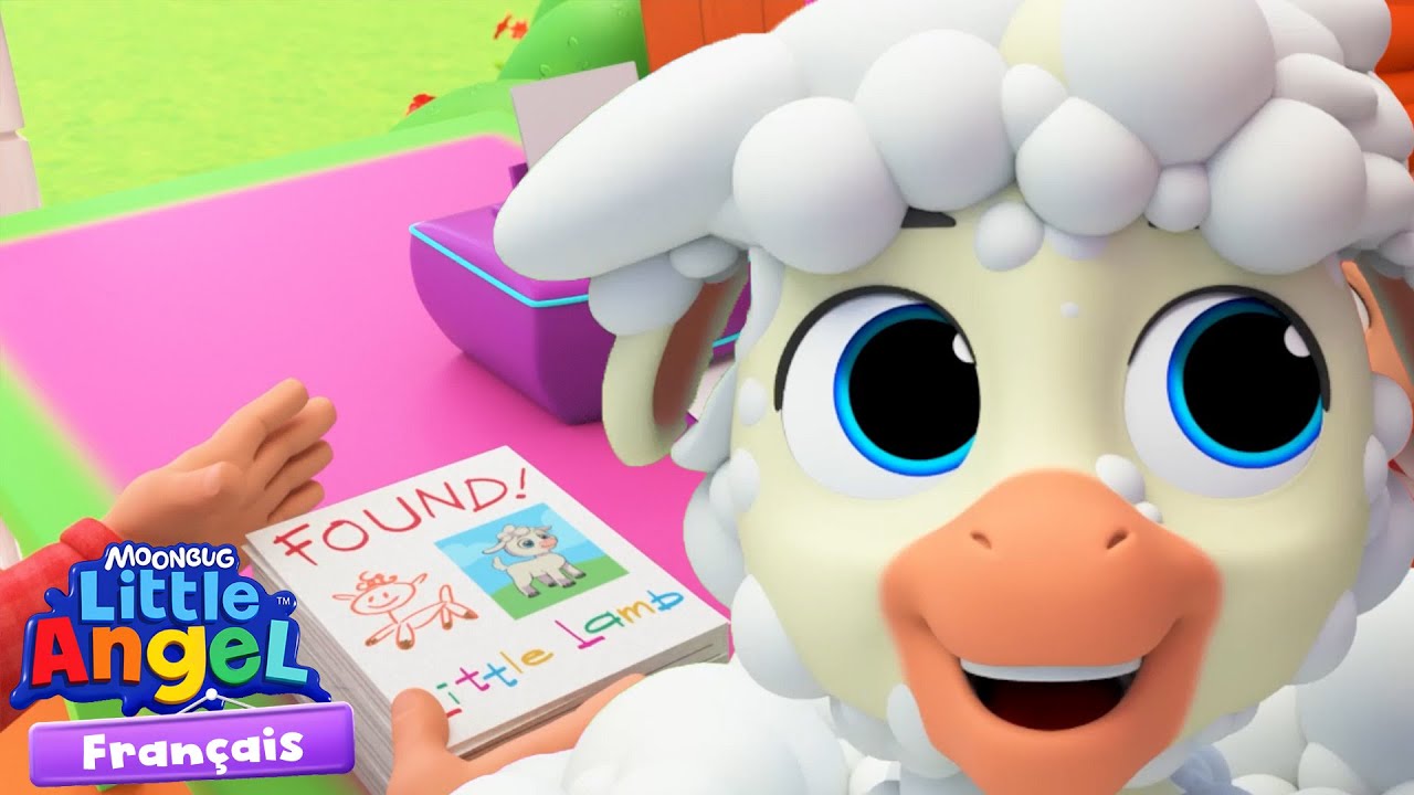 Marie Avait Un Petit Agneau | Little Angel | En Francais | Brand | Language Learning For Kids