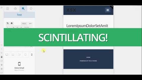How to apply a Responsive Text Settings