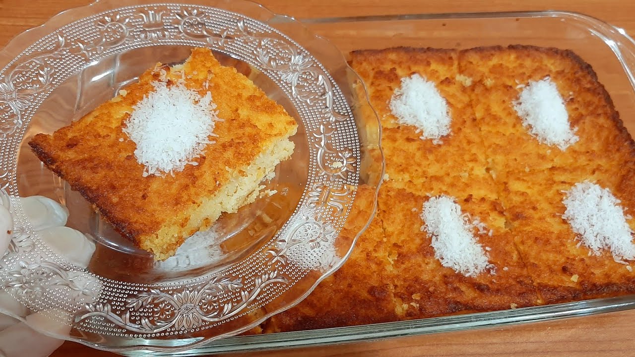 الذ فطور صحى ومناسب للدايت 👌🥮 كيك البرتقال الصحى