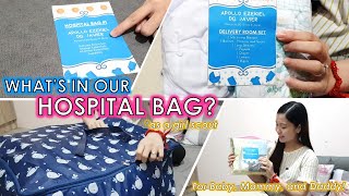 WHAT'S IN OUR HOSPITAL BAG? (Pregnancy Vlog)