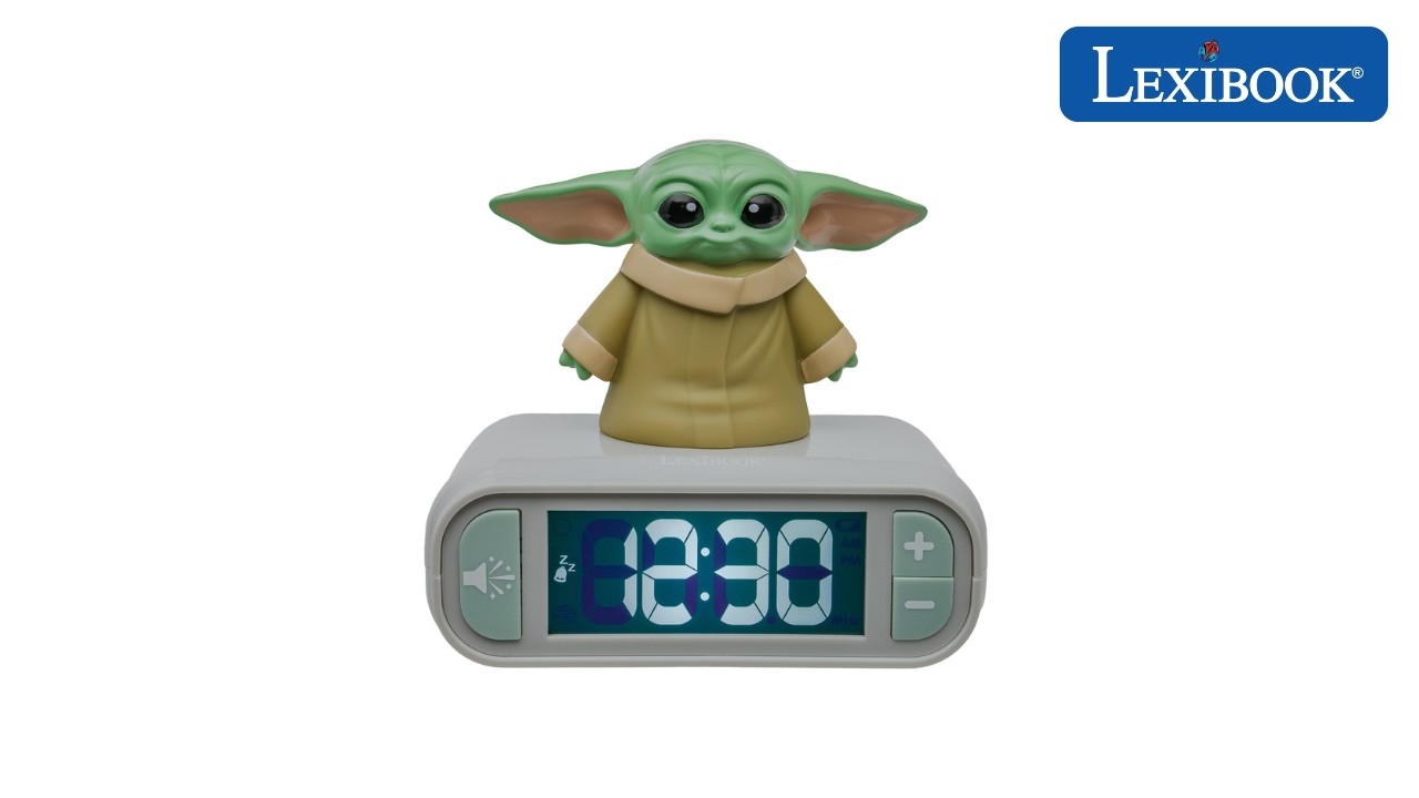 RL800SW - Beautiful Grogu light Alarm Clock with sounds - YouTube