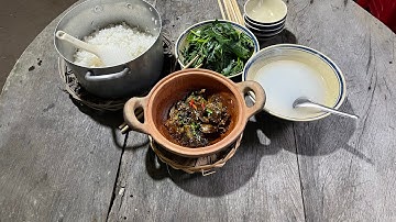 Đi dở lờ được mớ cá sặc kho quẹt ăn cùng rau luộc chang nước cơm no hết cả bụng|Góc Bếp Quê Tôi.