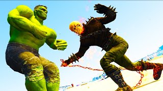 HULK VS GHOST RIDER - EPIC BATTLE