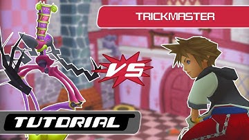 Kingdom Hearts: Trickmaster Boss Tutorial