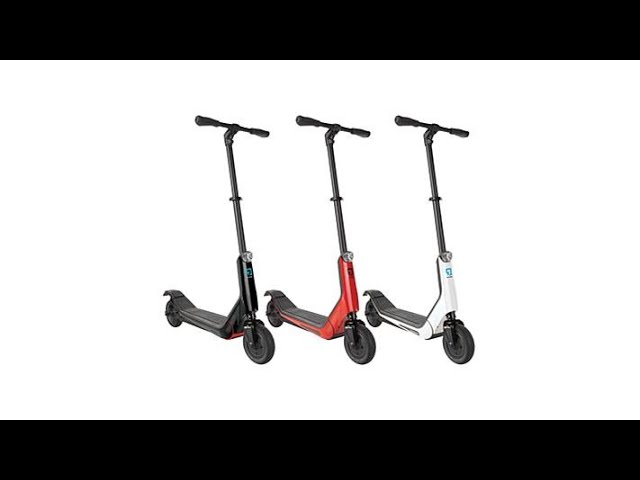 Brookstone Folding CityBug2 Scooter w/Lights - YouTube