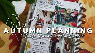 House Management Planner: Autumn Planning