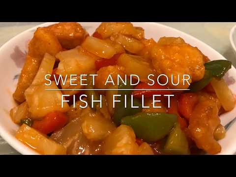 Como hacer agridulce Filete de pescado