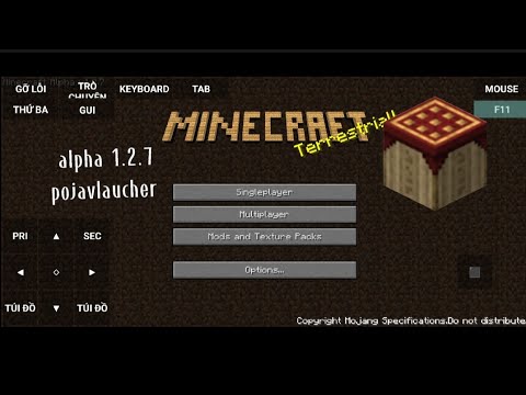 Video cách tải và chơi Minecraft alpha 1.2.7 herobire trên... - youtube