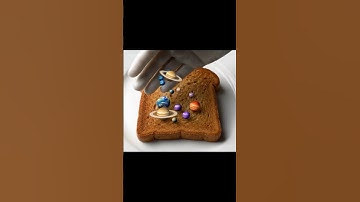 #Spreading Planets on Toast | Cosmic ASMR Fantasy #satisfyingvideo #short #viral #ai #artinmotion