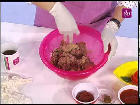 غادة التلي تحضر كفته بانية