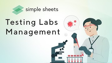 Testing Labs Management Excel Template Step-by-Step Video Tutorial by Simple Sheets
