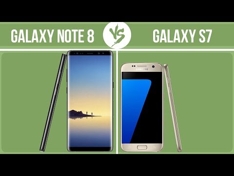 Samsung Galaxy Note 8 vs Samsung Galaxy S7 ✔️
