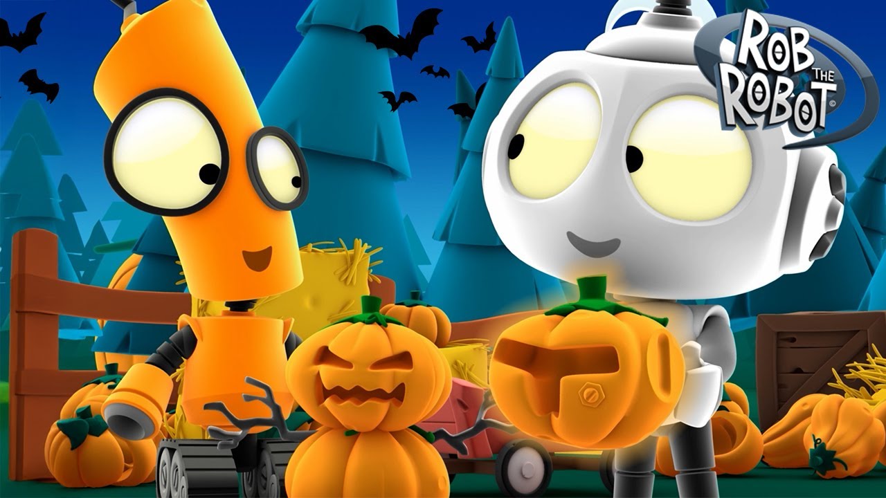 The Great Pumpkin Planet Adventure 🎃 | Rob the Robot | Kids