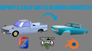 Exporting a GTA 5 car to Blender [ZModeler 3 | Blender Tutorial]