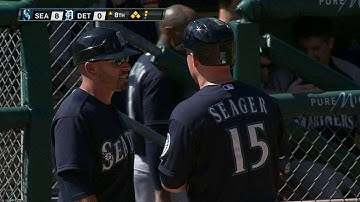SEA@DET: Seager singles home Miller for his third RBI