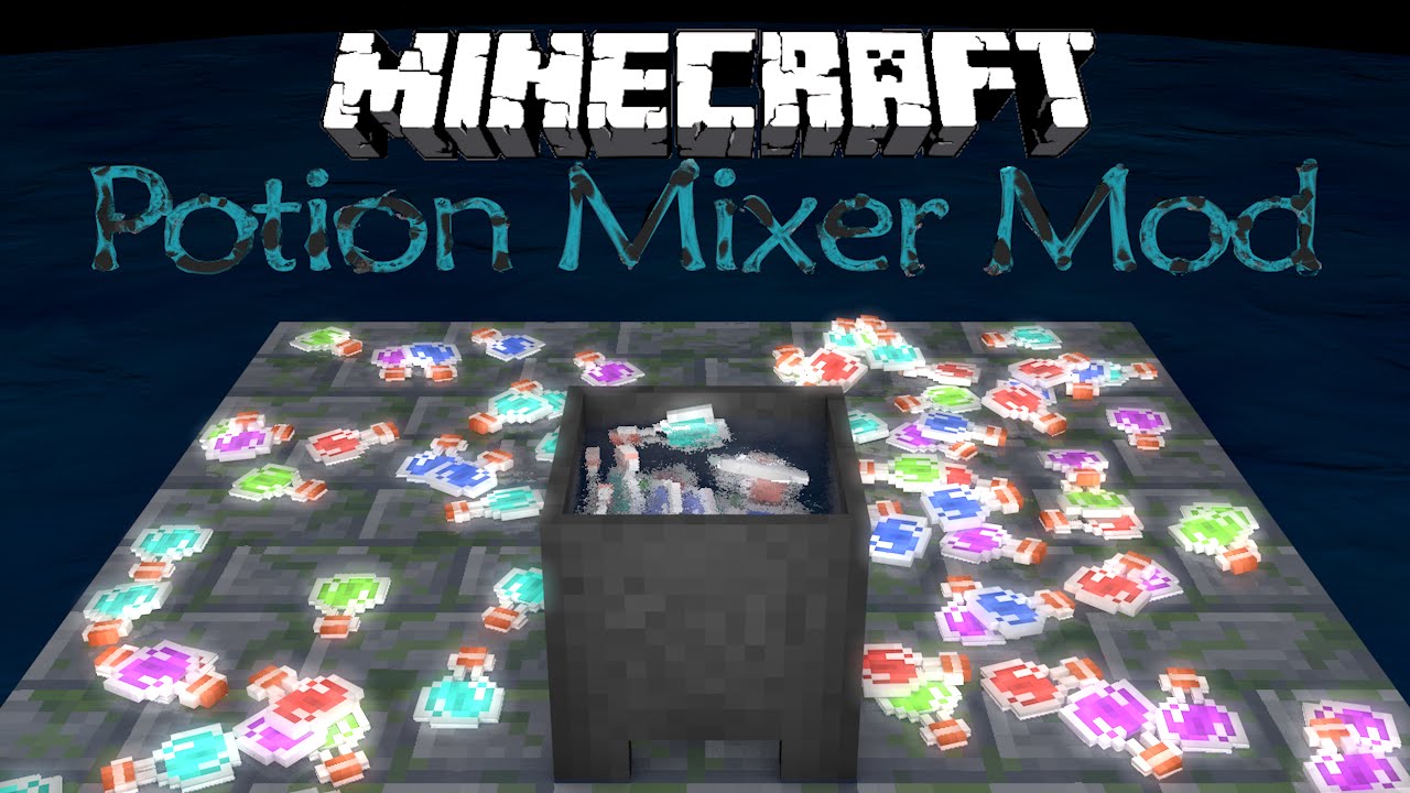 Minecraft Mod Potion Mixer 1.8.9 YouTube