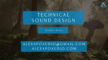 Alexander Olsen - Technical Sound Design Demo Reel (Abridged Version)