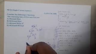 GATE CSE 2008 Q ||Algorithms || GATE Insights Version: CSE