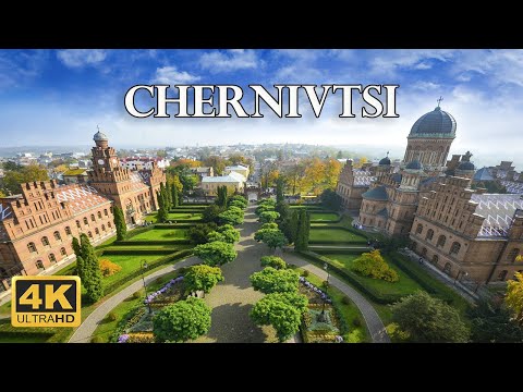 Chernivtsi, Ukraine 🇺🇦 | 4K Drone Footage