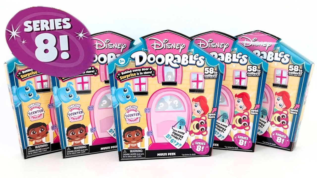 UNBOXING DISNEY DOORABLES SERIES 8 With Codes YouTube