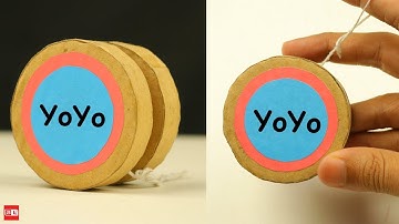 How To Make YoYo From Cardboard at Home