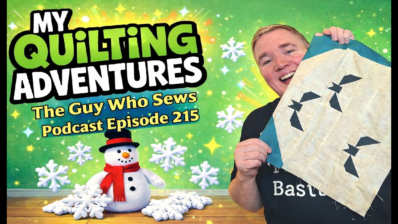 Episode 215 - This Week's Quilt Projects + QuiltCon Recap