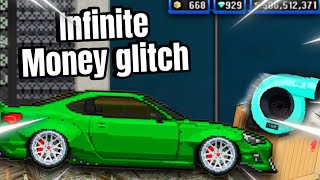 How to become rich in pixel car racer | New infinite money glitch