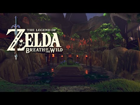 Kakariko Village, Goddess Statue | Zelda: Breath of the Wild