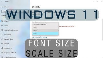 How To Change Font Size And Scaling on windows 11 & 10 | Change Now
