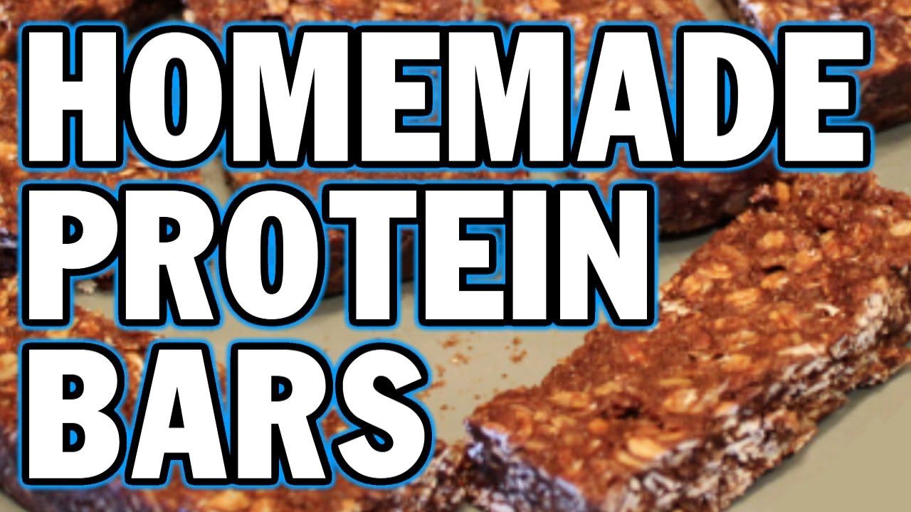 The Best & Easiest Homemade Chocolate Peanut Butter Protein Bars YouTube