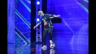 ფრისტაილერი ლევან კვარაცხელია | Football Freestyler Levan Kvaratskhelia - Georgia's Got Talent