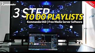 Kommander Software Tutorial | To Do Playlist