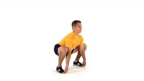NAVY FITNESS - Deep Squat To Hamstring Stretch