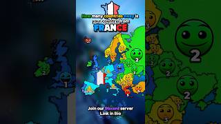 How many countries away is your country from France #history #ithistory #worldhistory