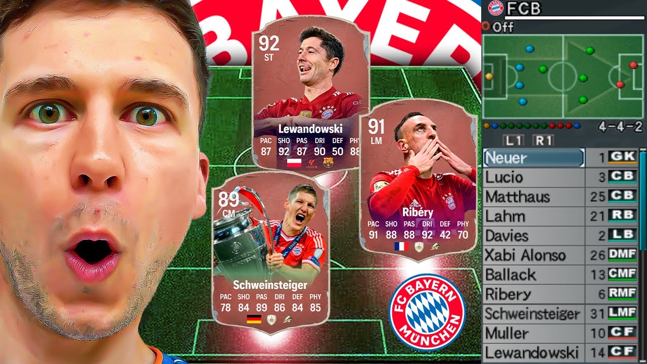 JOGUEI COM O TIME LENDÁRIO DO BAYERN NA WL 🔥🔥 EA FC 25 ULTIMATE TEAM