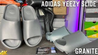 Adidas Yeezy Slide Granite On Feet Review With Sizing Tips