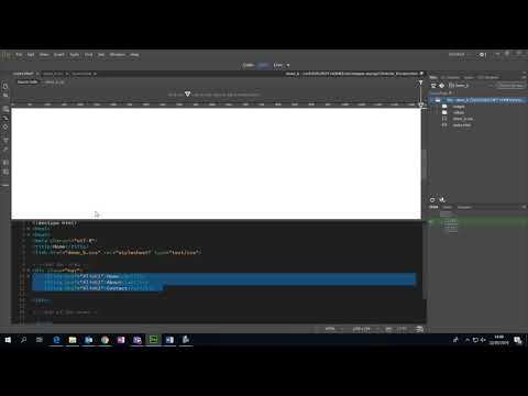 Create Nav bar & remove bullet points