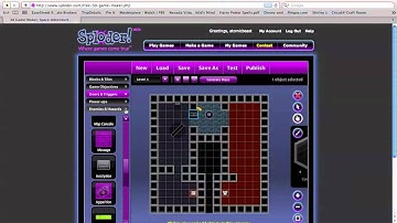 Sploder Game Maker Demo