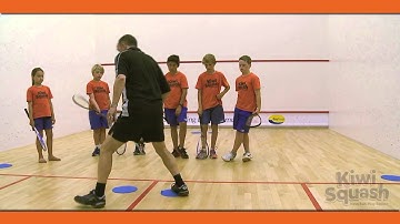 Kiwi Squash Big Nix Lesson 7 - General Movement: Back Court