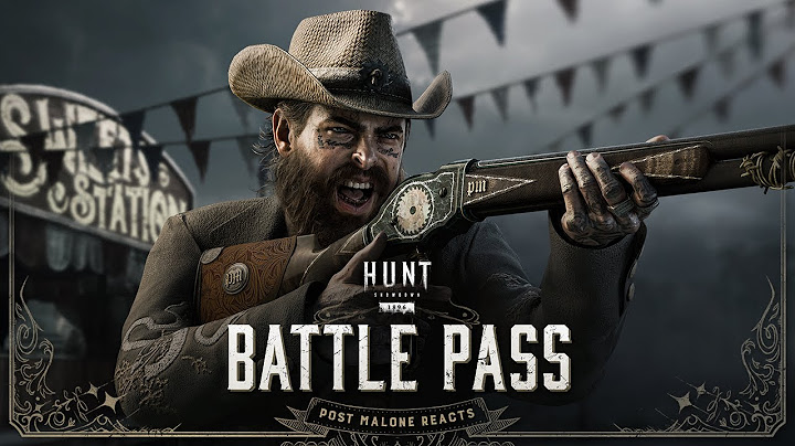 Post Malone Reacts to Battle Pass | #HuntPartner | Post Malone's Murder Circus | Hunt: Showdown 1896