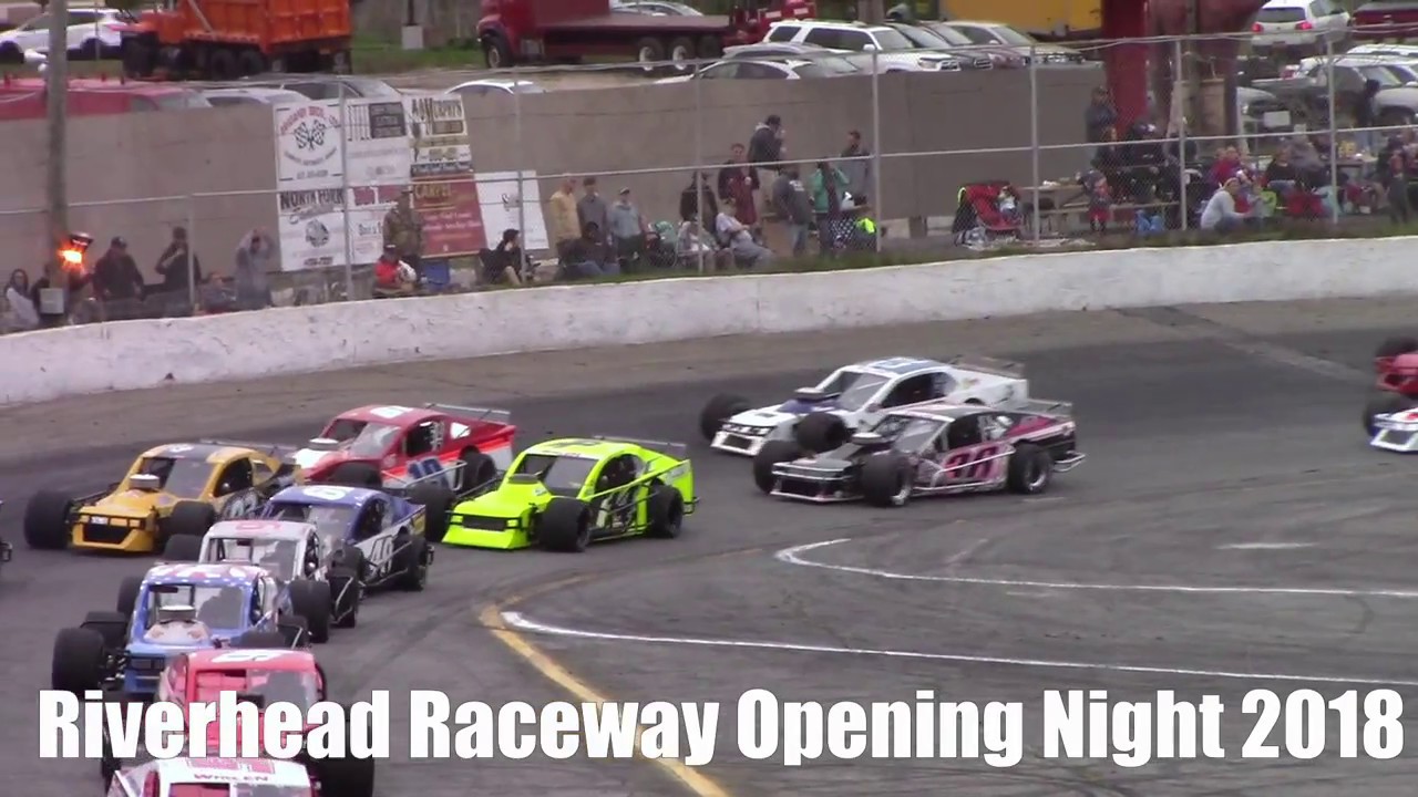 Riverhead Raceway Tour Type Modified Feature 5/5/18 YouTube