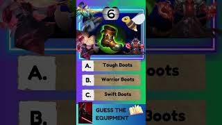 MLBB EQUIPMENTS QUIZ PART 49 #mlbb #trivia #quiz #games #youtubeshorts
