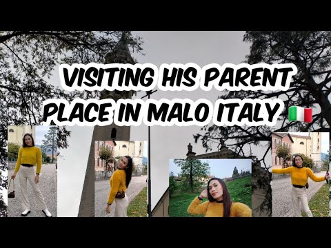 Visiting my boyfriend parents place in Malo Italy 🇮🇹. Finally, na meet Ko din, No videos for them.