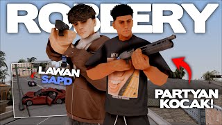JGRP - AKHIRNYA AKU ROBBERY KEMBALI PERANG LAWAN SAPD !! GTA SAMP ROLEPLAY